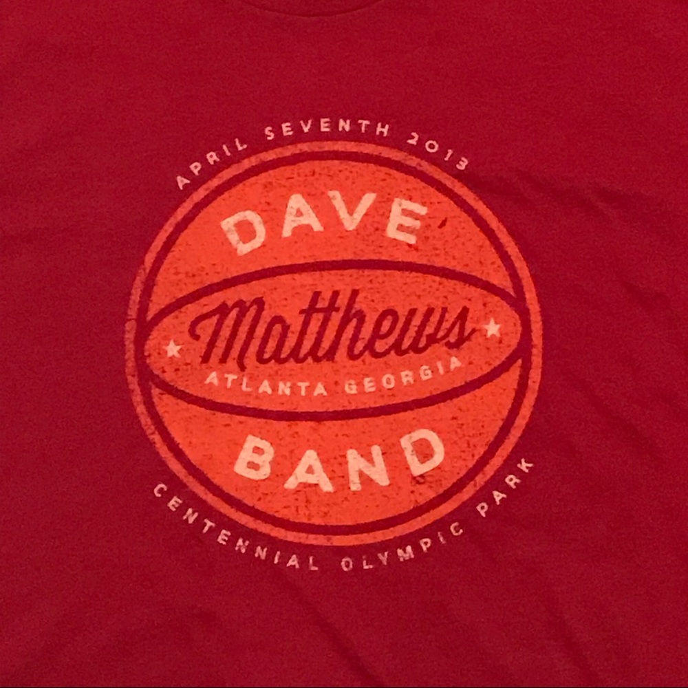 2013 Dave Matthews Band “Band Tee” sz XL - Picture 2 of 2